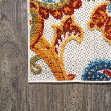 Gordes Paisley High-low Indoor/outdoor Area Rug